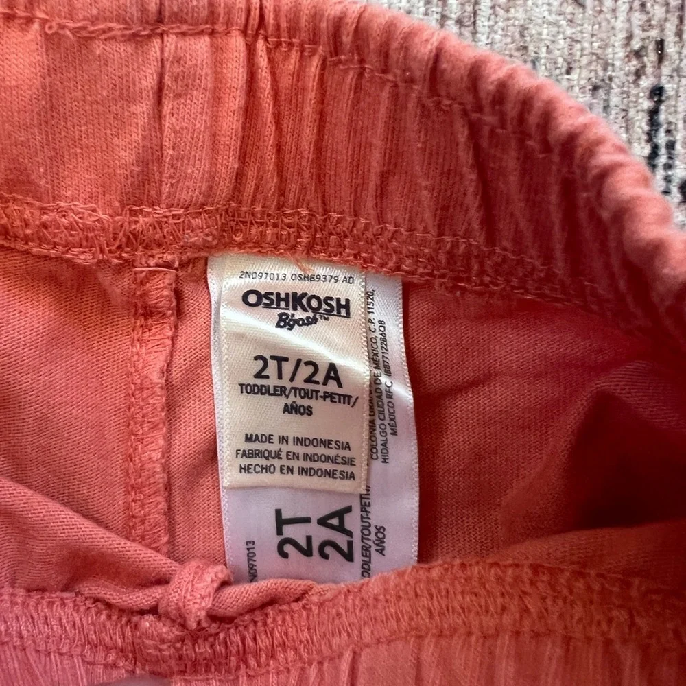 OshKosh B'gosh Kids Coral Shorts